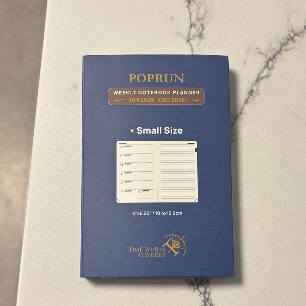 Poprun Notebook Planner